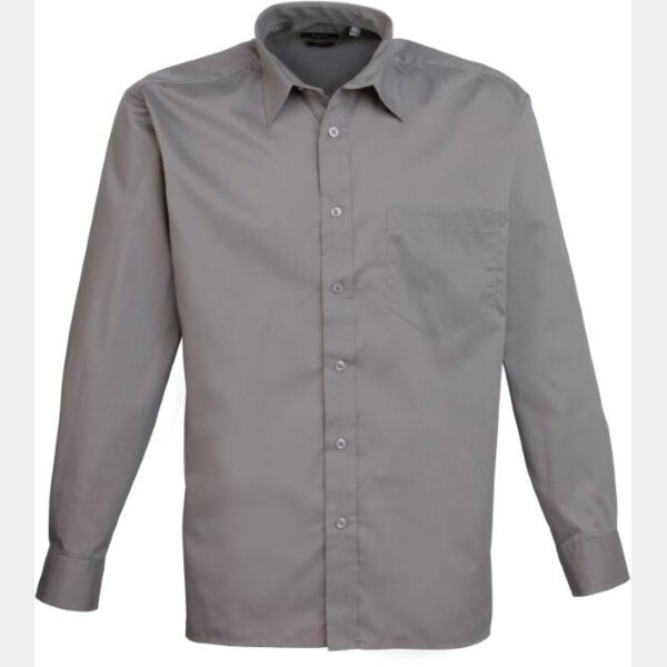 Hemd Langarm Popline Herren Miniaturansicht