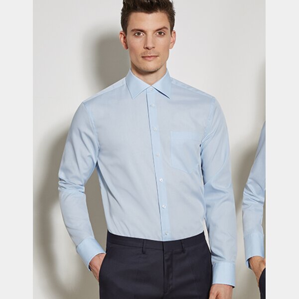 SEIDENSTICKER Hemd - regular fit - bügelfrei mit Brusttasche Miniaturansicht