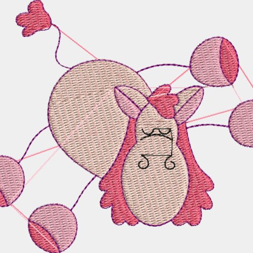 Pferd liegend Augen zu Miniaturansicht