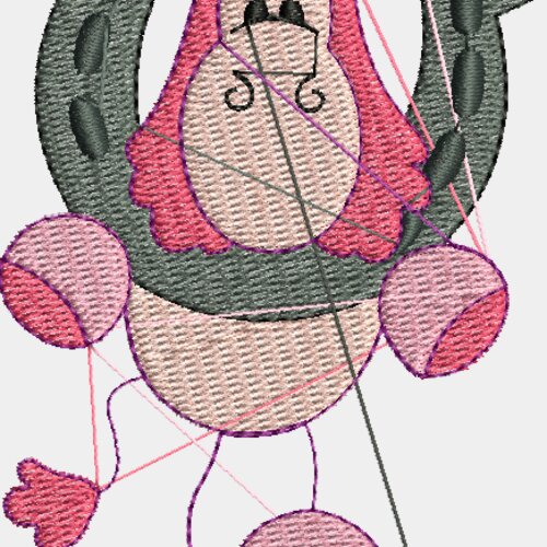 Pferd Hufeisen hängend Miniaturansicht