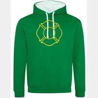 Kontrast-Hoodie Miniaturansicht